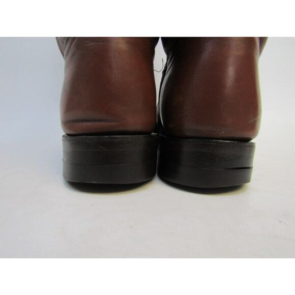 Cowtown Mens Size 8 D Brown Leather Roper Cowboy Western Boots main image 8